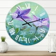 thumbnail image 1 of Designart 1 in Quartz Traditional Wall Clock, 1 of 5