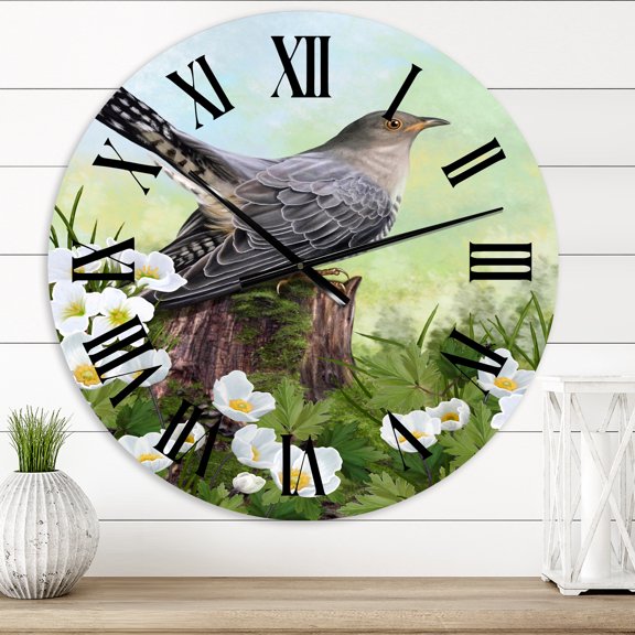 Designart 1 in Quartz Traditional Wall Clock