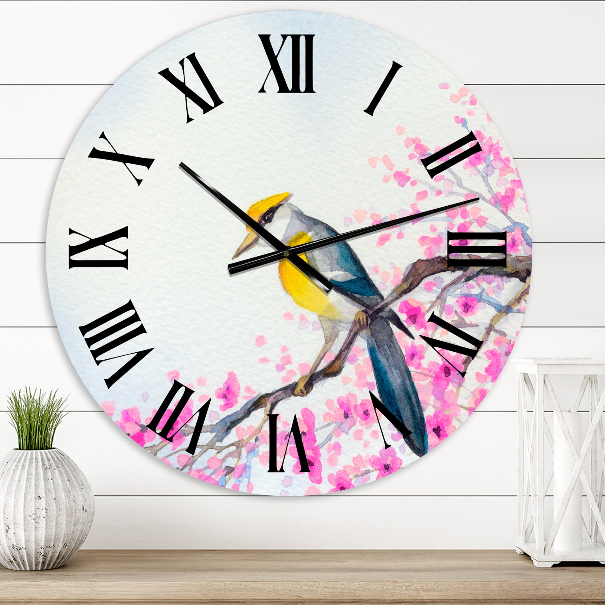 Designart 1 in Quartz Traditional Wall Clock