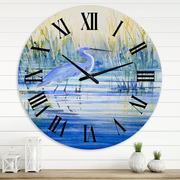 Designart 1 in Quartz Traditional Wall Clock