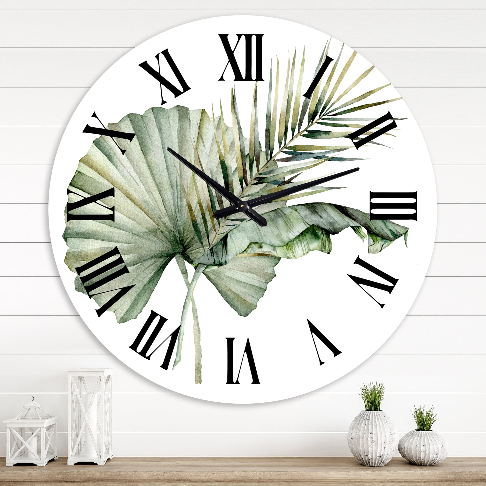 Designart 1 in Quartz Traditional Wall Clock
