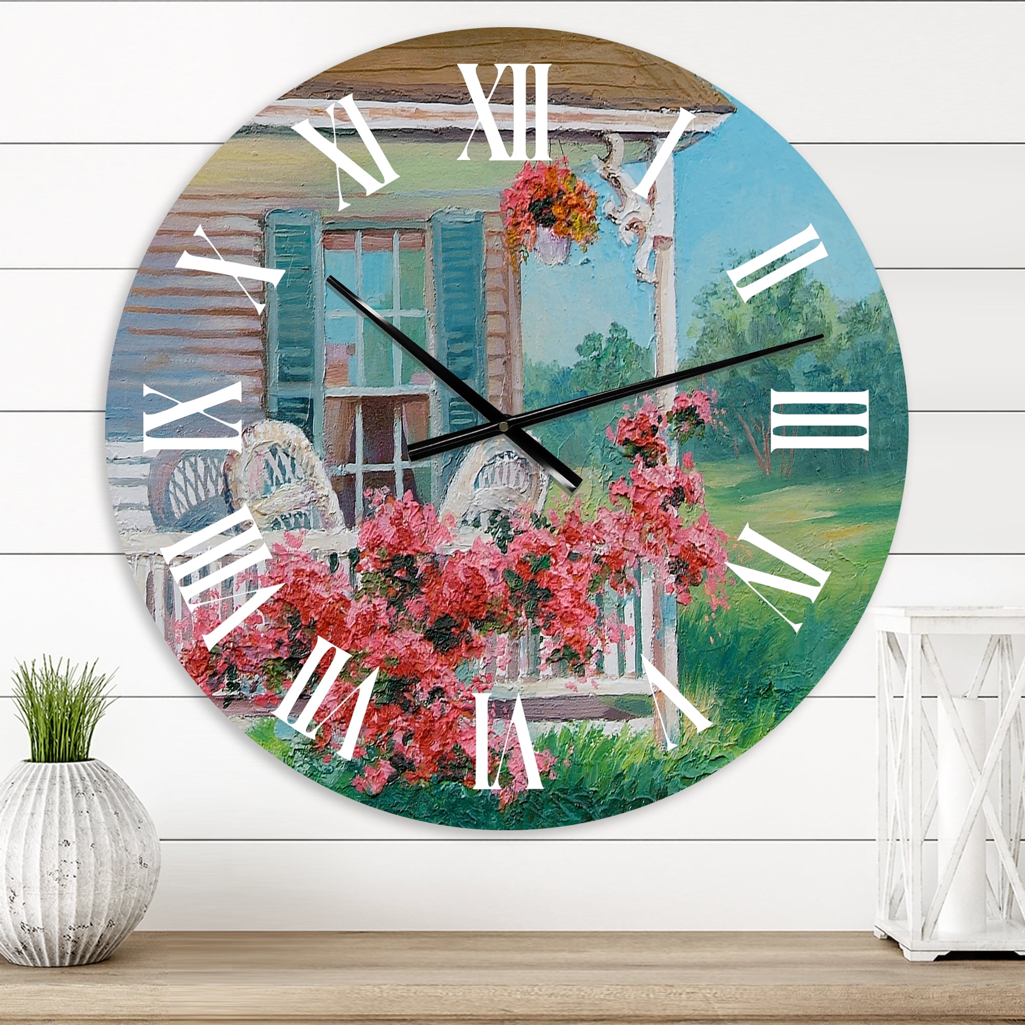 Designart 1 in Quartz Traditional Wall Clock