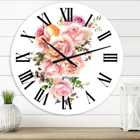 Designart 1 in Quartz Traditional Wall Clock