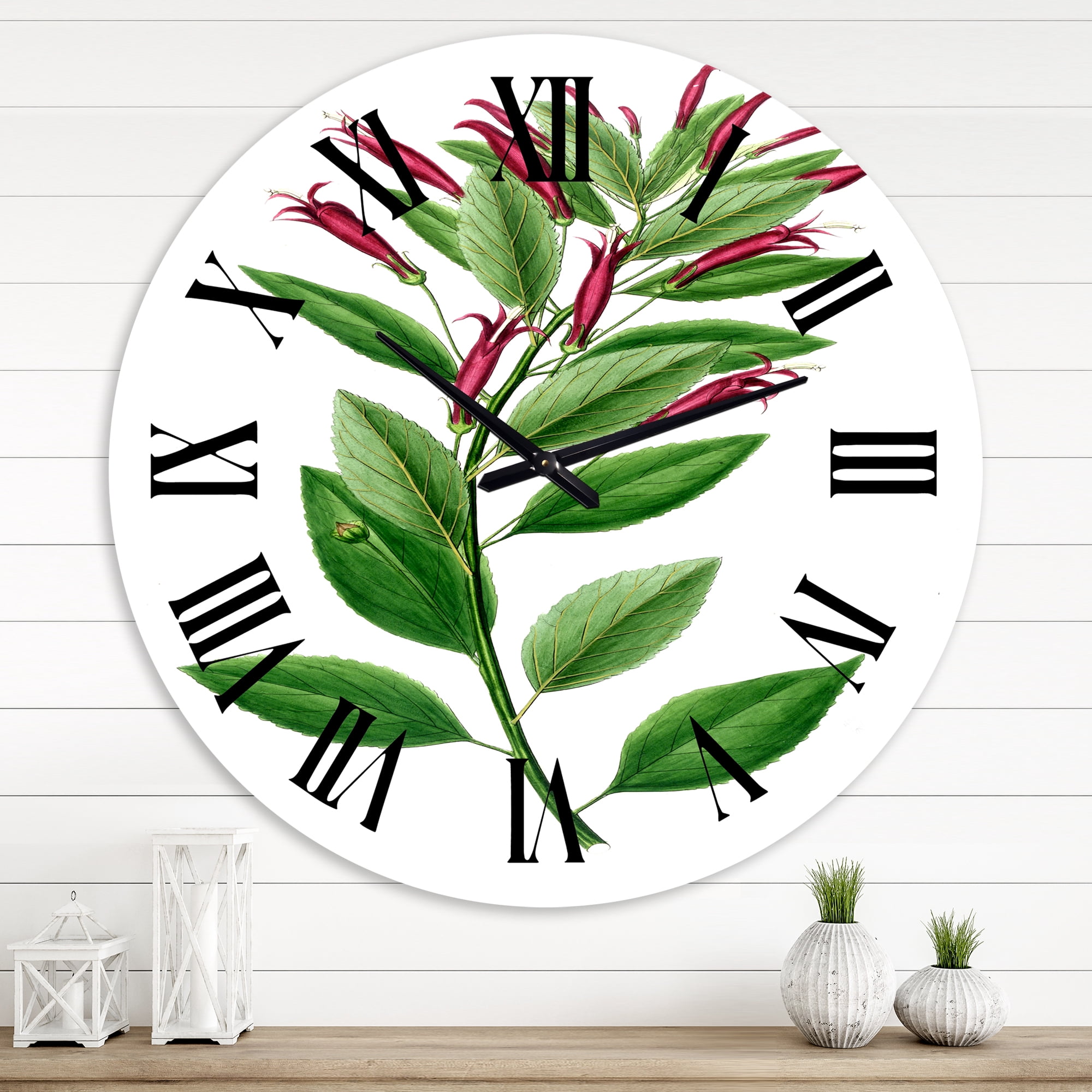 Designart 1 in Quartz Traditional Wall Clock