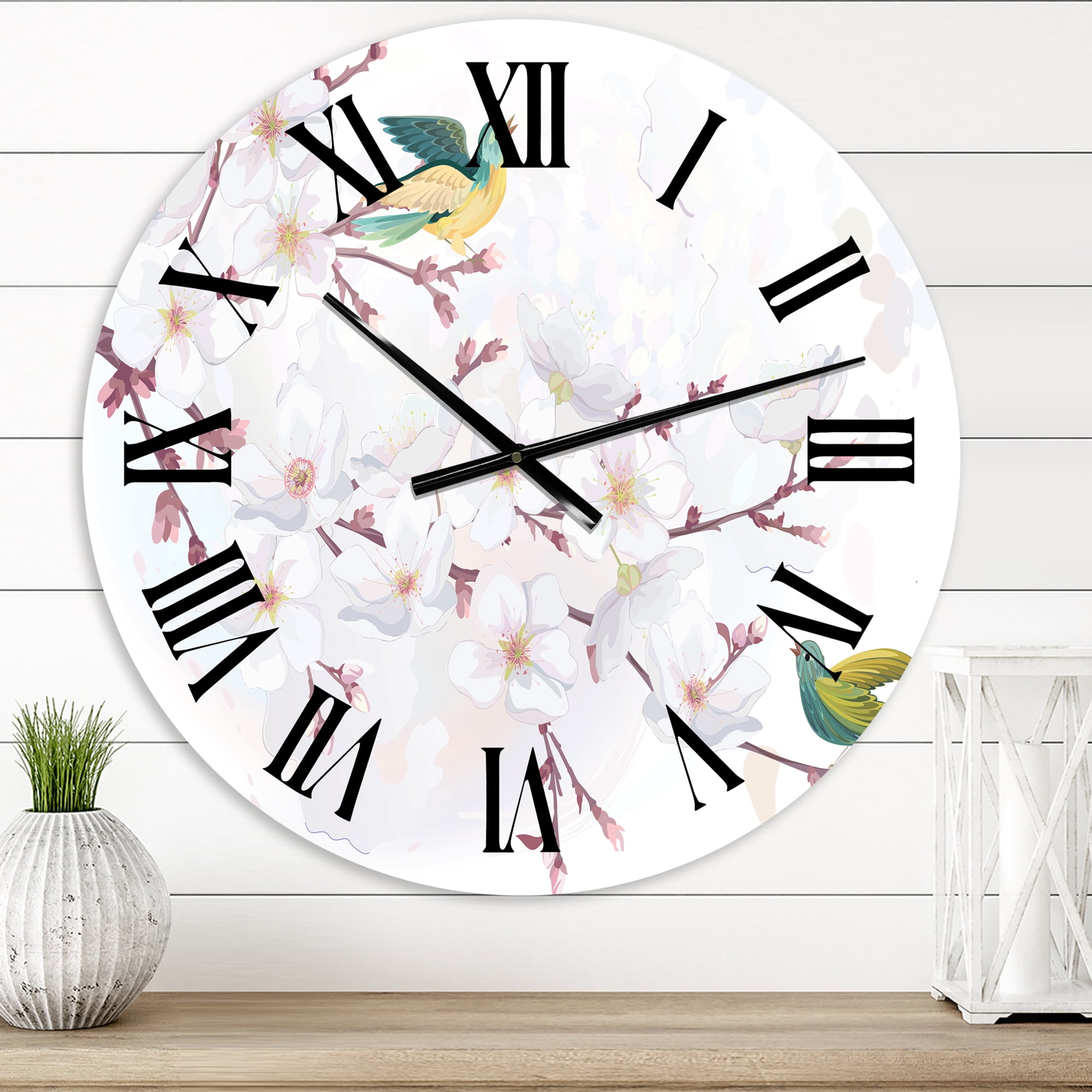 Designart 1 in Quartz Traditional Wall Clock