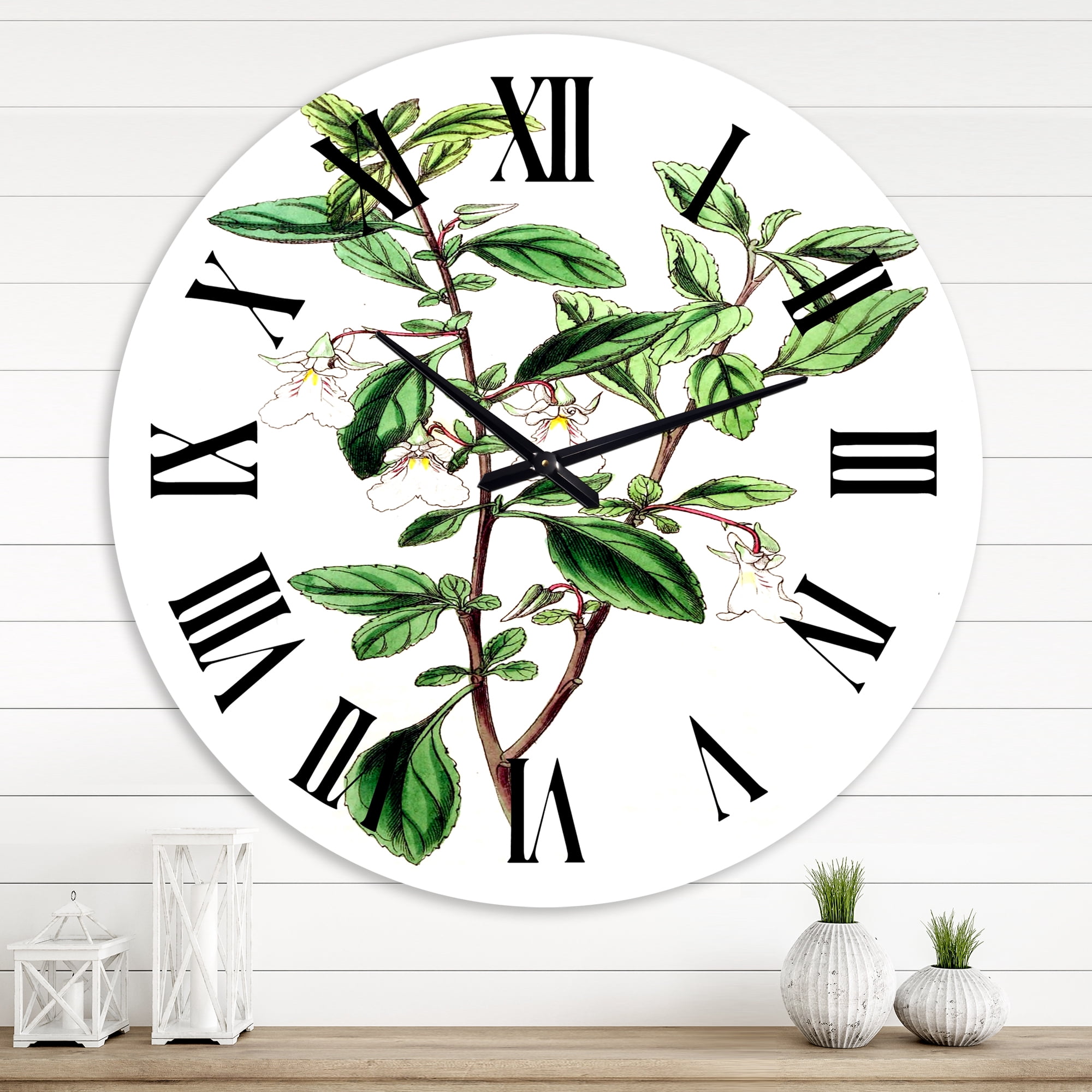 Designart 1 in Quartz Traditional Wall Clock