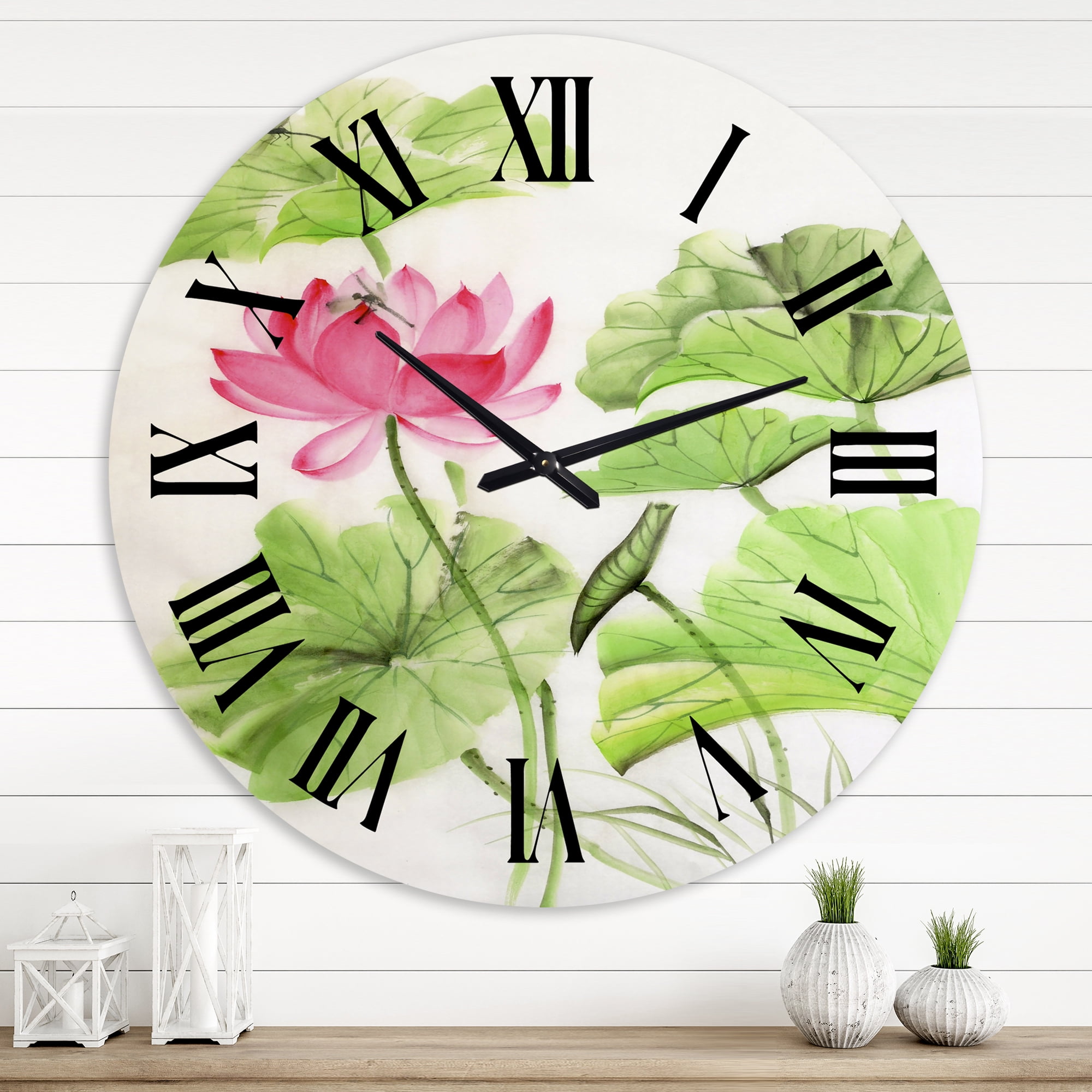 Designart 1 in Quartz Traditional Wall Clock