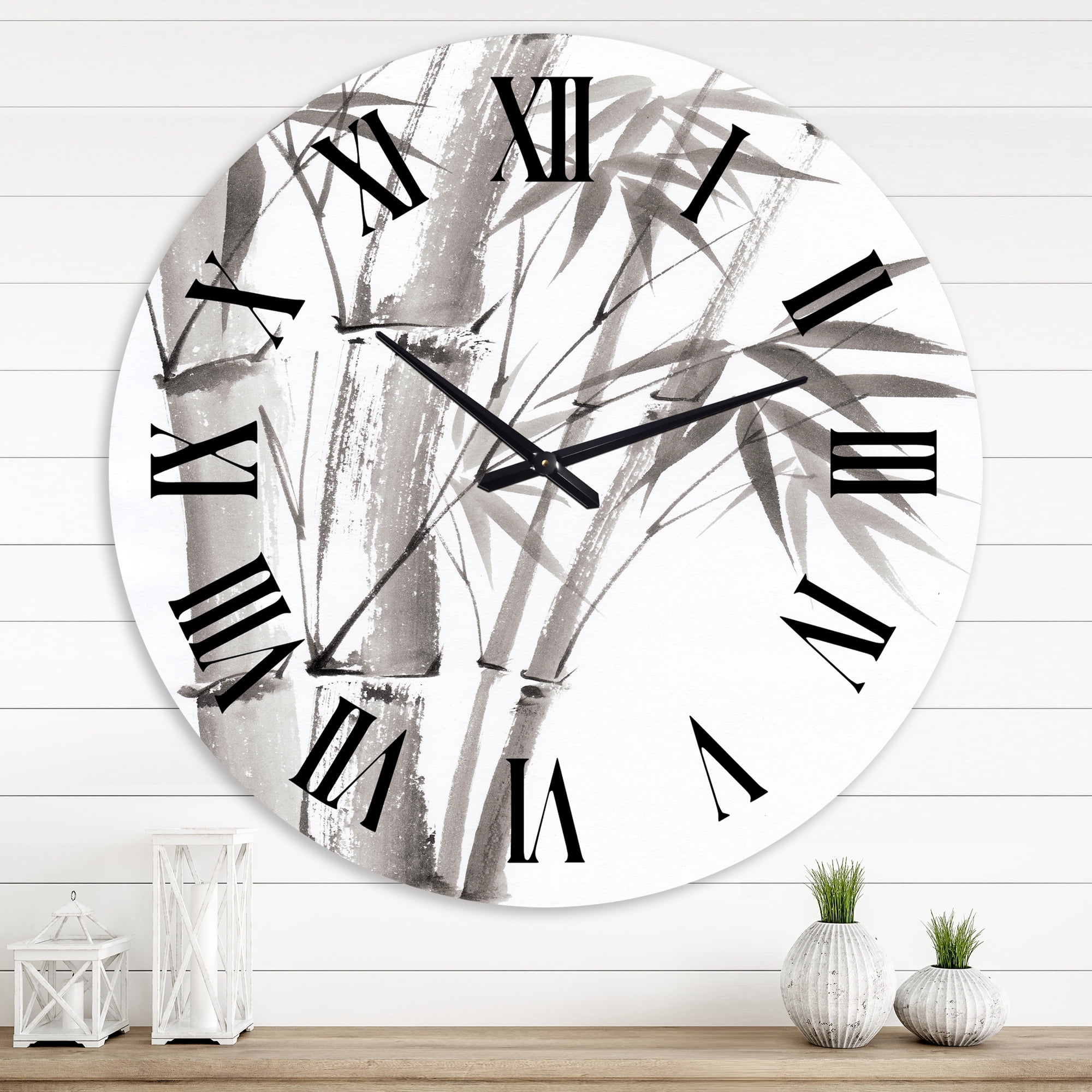 Designart 1 in Quartz Traditional Wall Clock