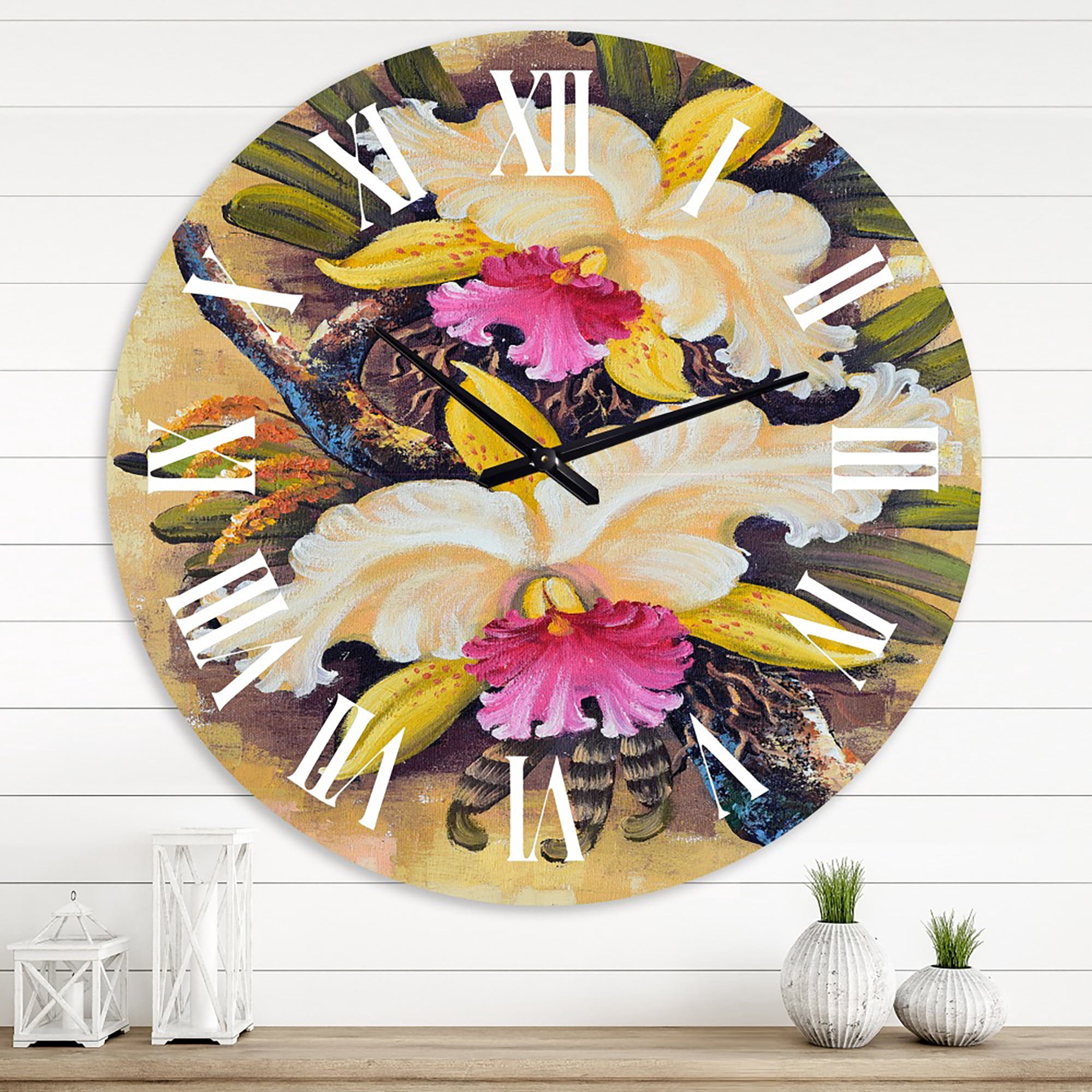 Designart 1 in Quartz Traditional Wall Clock
