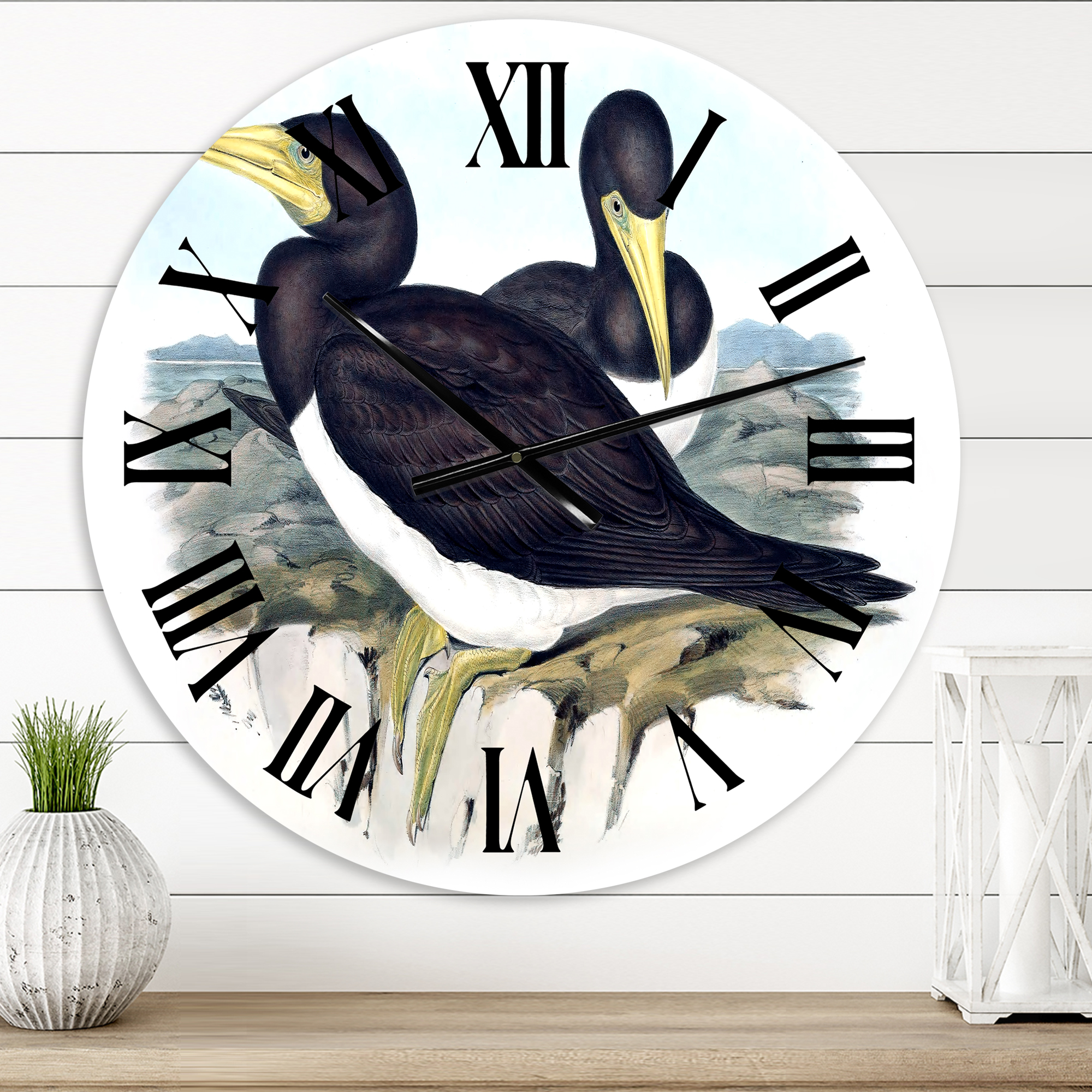 Designart 1 in Quartz Traditional Wall Clock