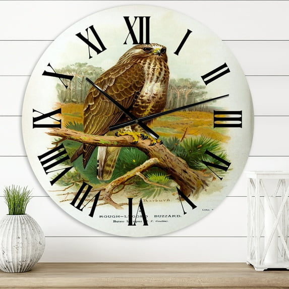 Designart 1 in Quartz Traditional Wall Clock