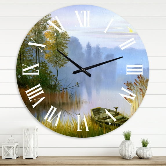 Designart 1 in Quartz Traditional Wall Clock