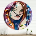 thumbnail image 1 of Designart 1 in Quartz Traditional Wall Clock, 1 of 5
