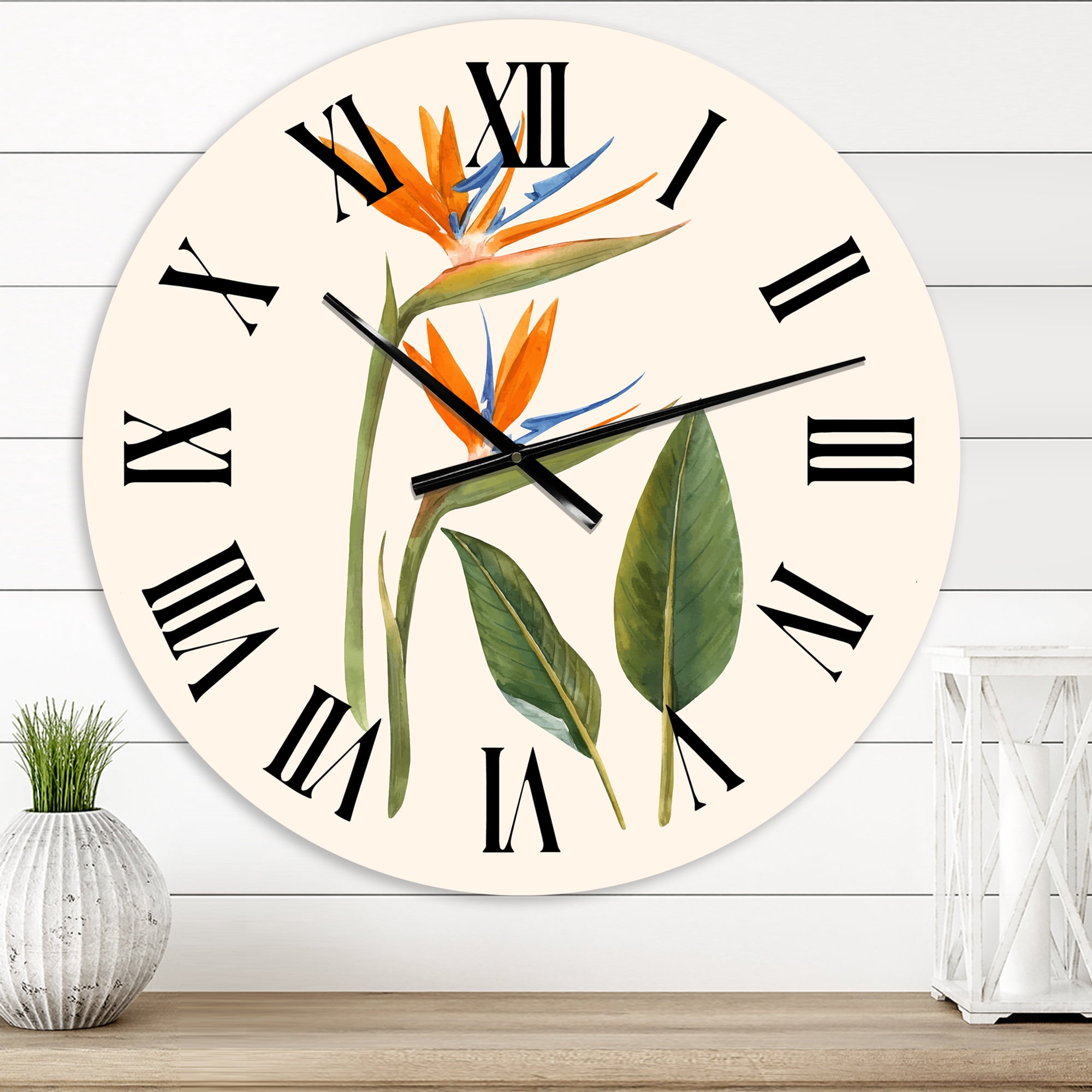 Designart 1 in Quartz Traditional Wall Clock