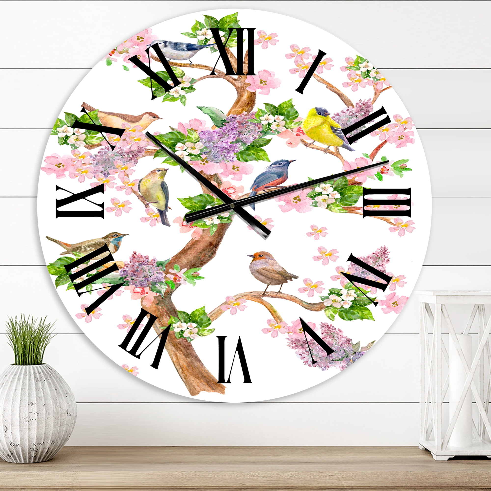 Designart 1 in Quartz Traditional Wall Clock