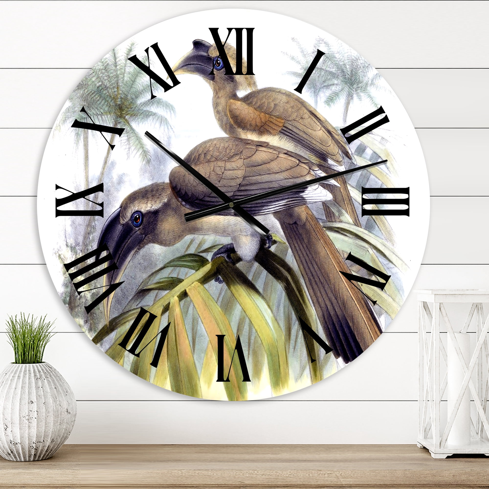 Designart 1 in Quartz Traditional Wall Clock
