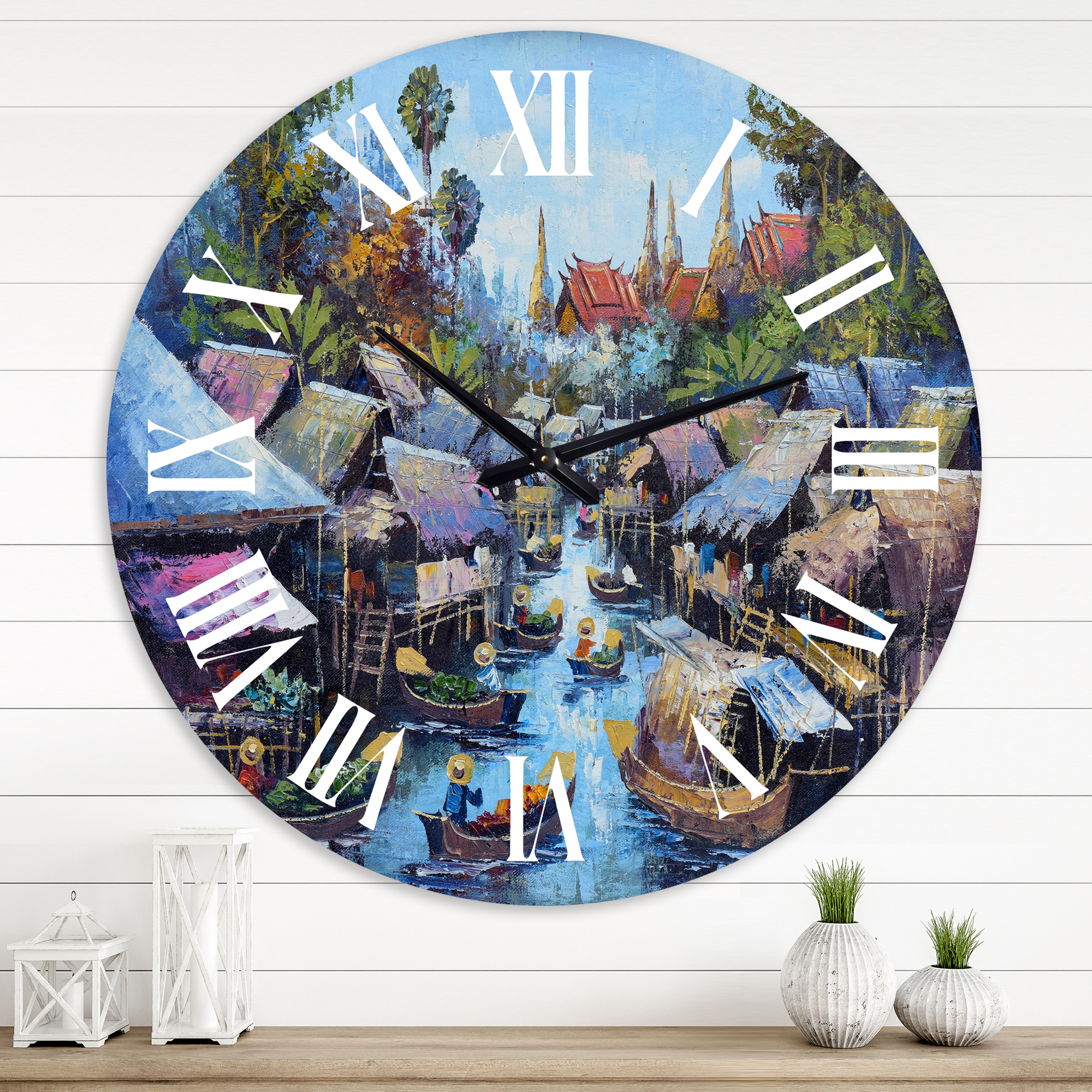 Designart 1 in Quartz Traditional Wall Clock