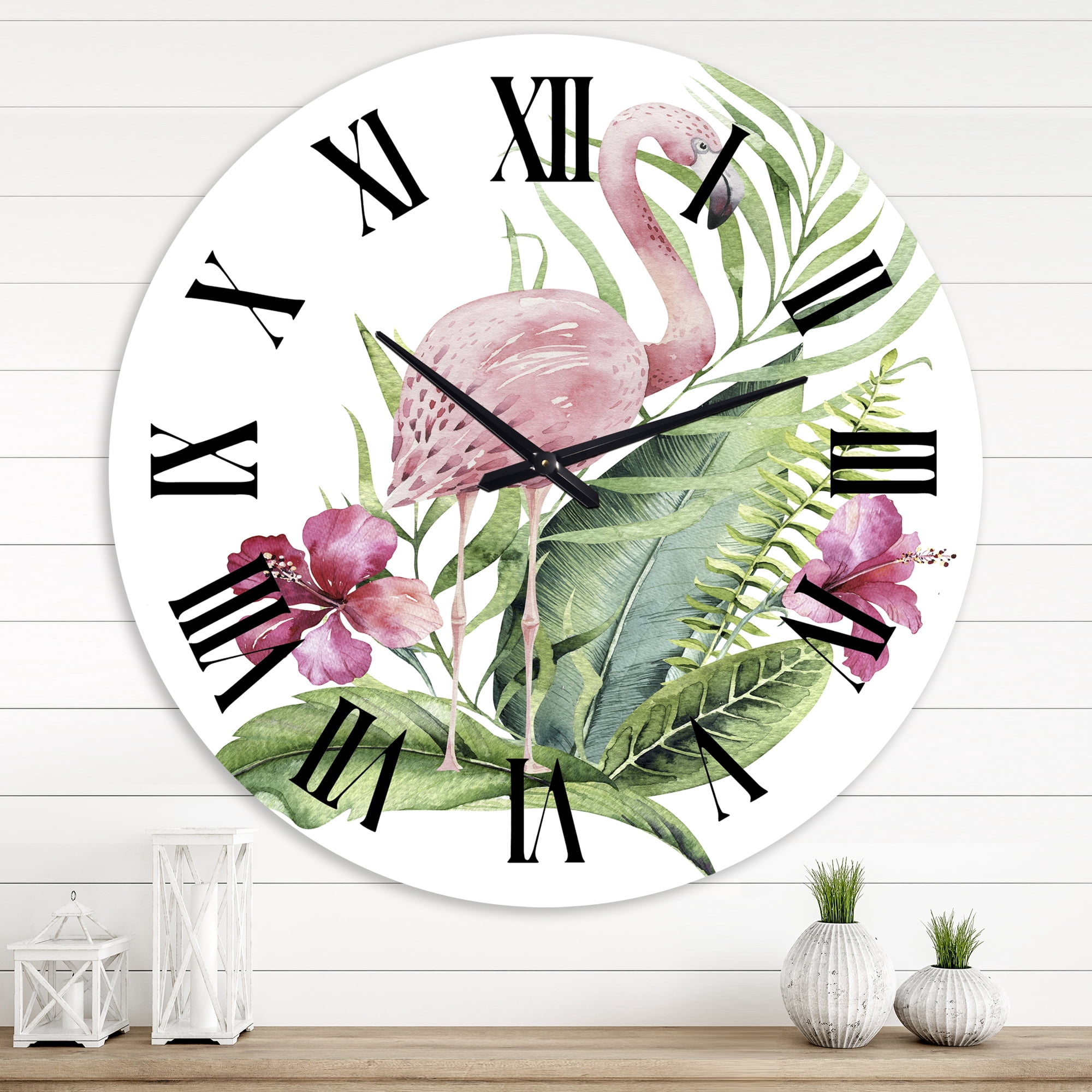 Designart 1 in Quartz Traditional Wall Clock