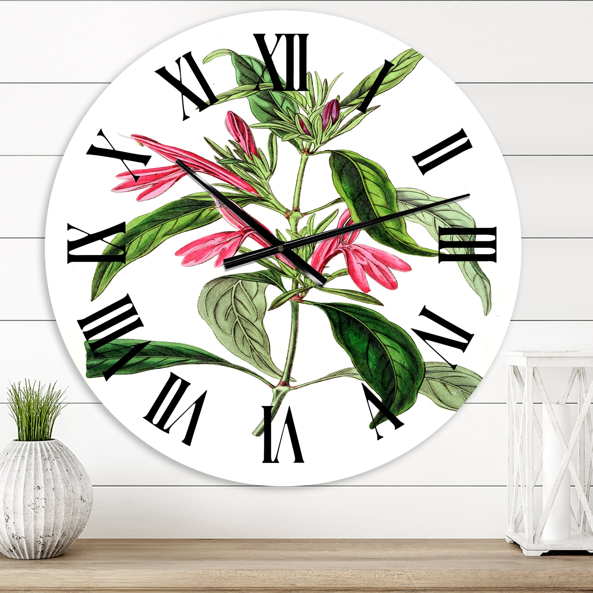 Designart 1 in Quartz Traditional Wall Clock
