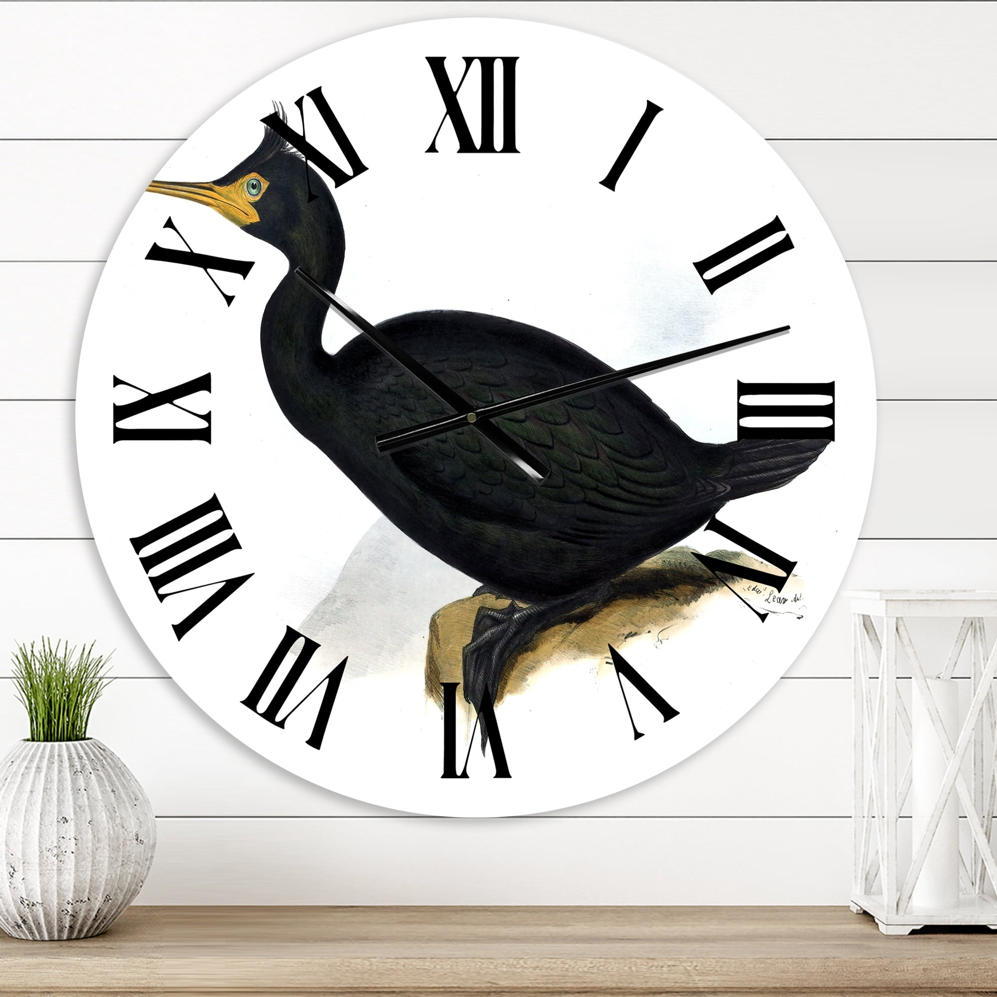Designart 1 in Quartz Traditional Wall Clock