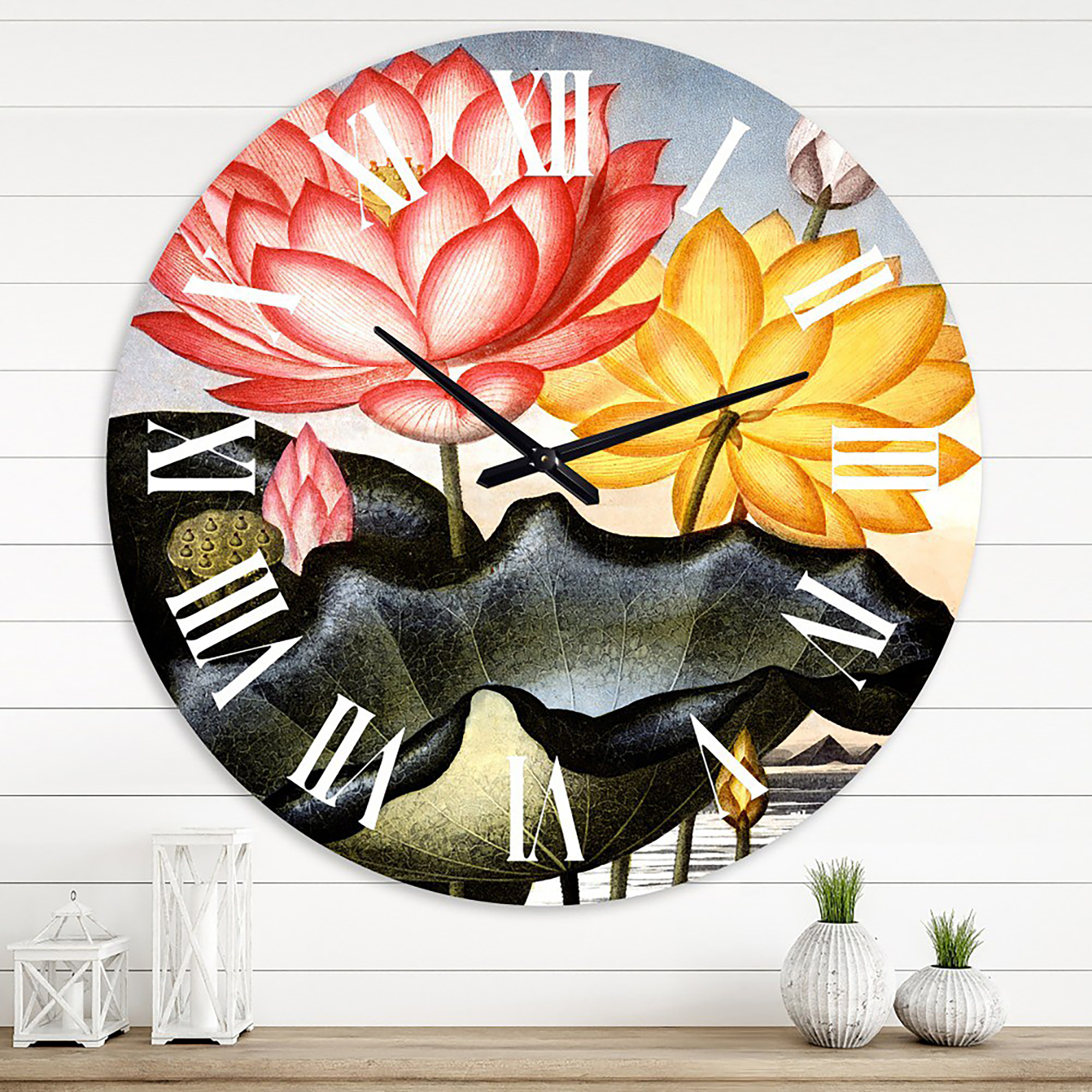 Designart 1 in Quartz Traditional Wall Clock