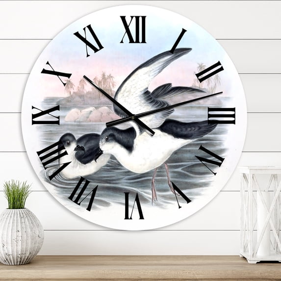 Designart 1 in Quartz Traditional Wall Clock