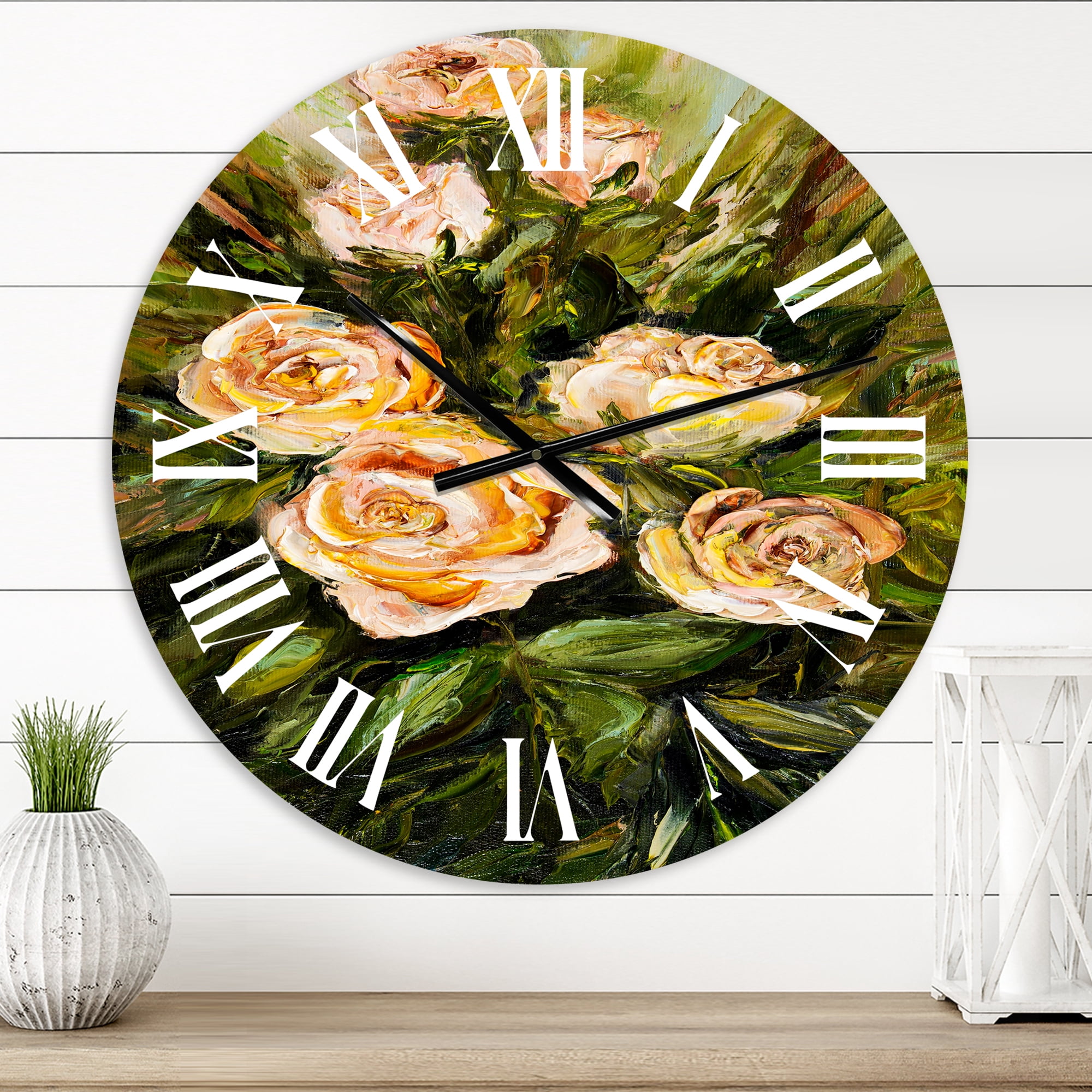 Designart 1 in Quartz Traditional Wall Clock