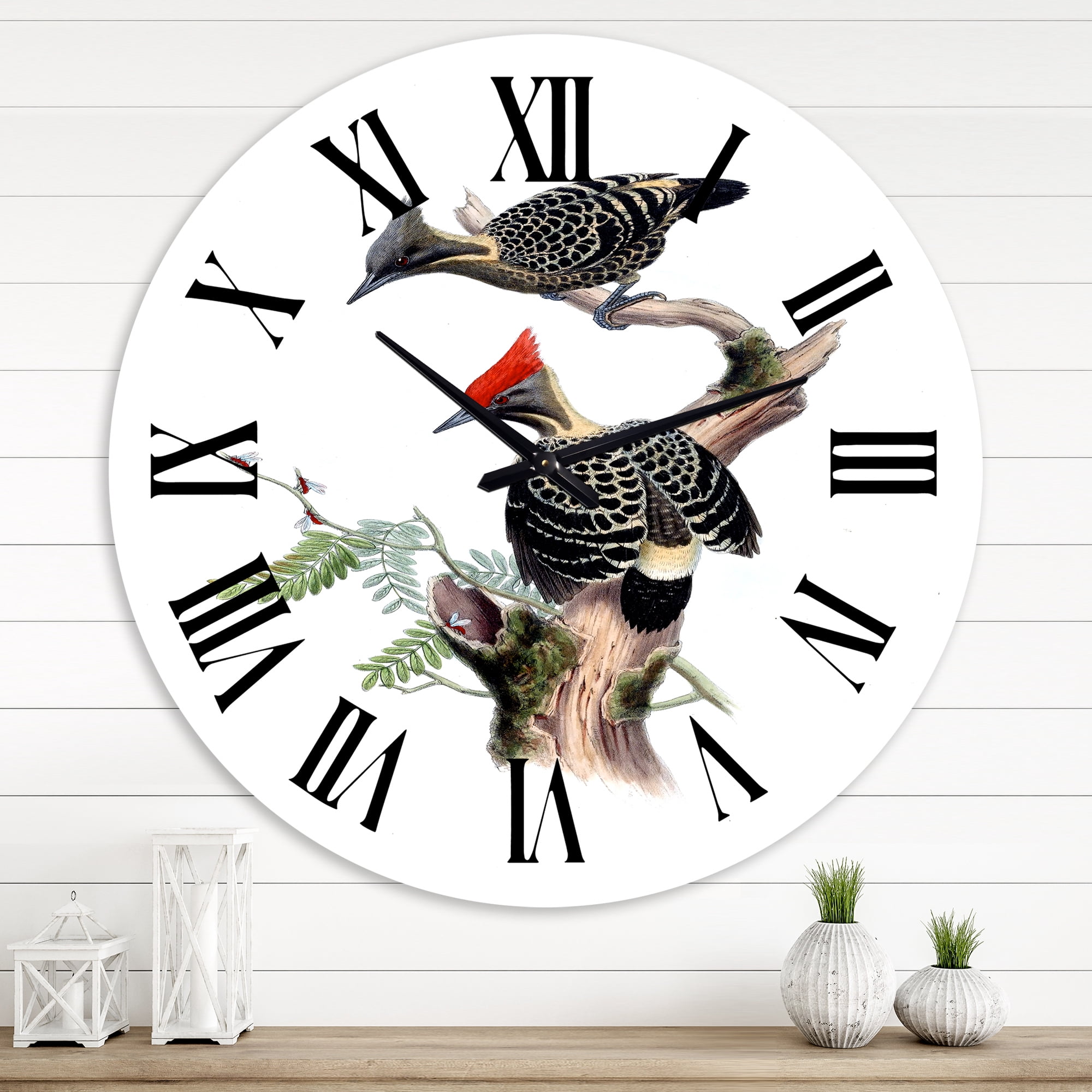 Designart 1 in Quartz Traditional Wall Clock