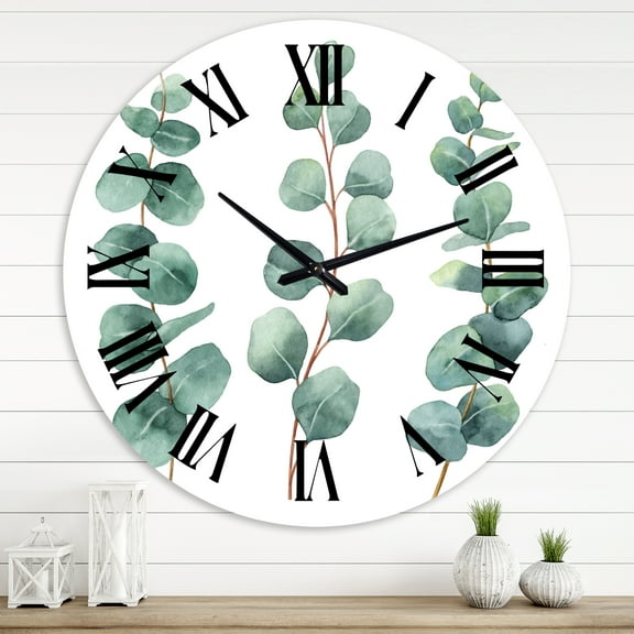 Designart 1 in Quartz Traditional Wall Clock