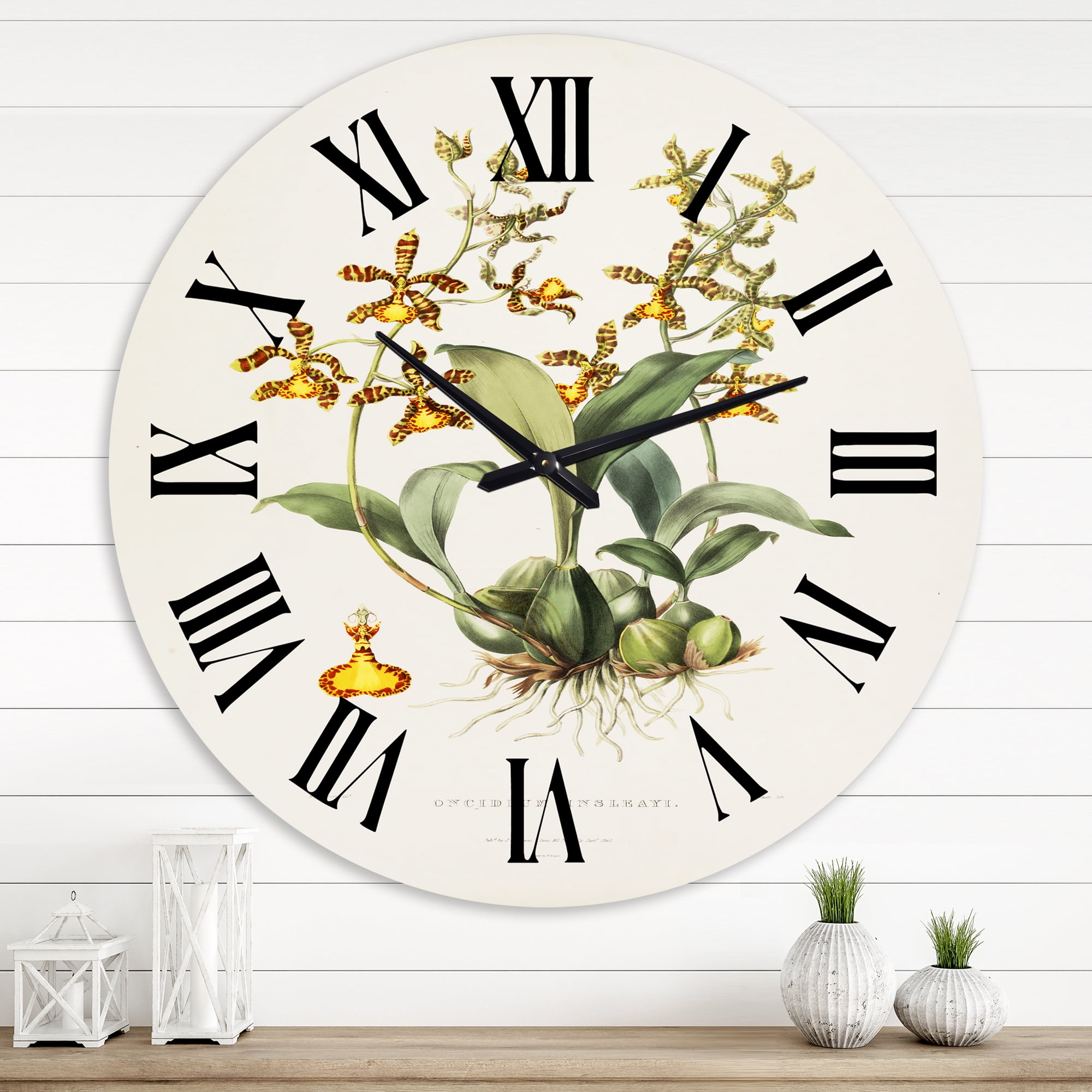 Designart 1 in Quartz Traditional Wall Clock