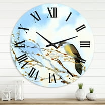 Designart 1 in Quartz Traditional Wall Clock