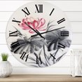 thumbnail image 1 of Designart 1 in Quartz Traditional Wall Clock, 1 of 5