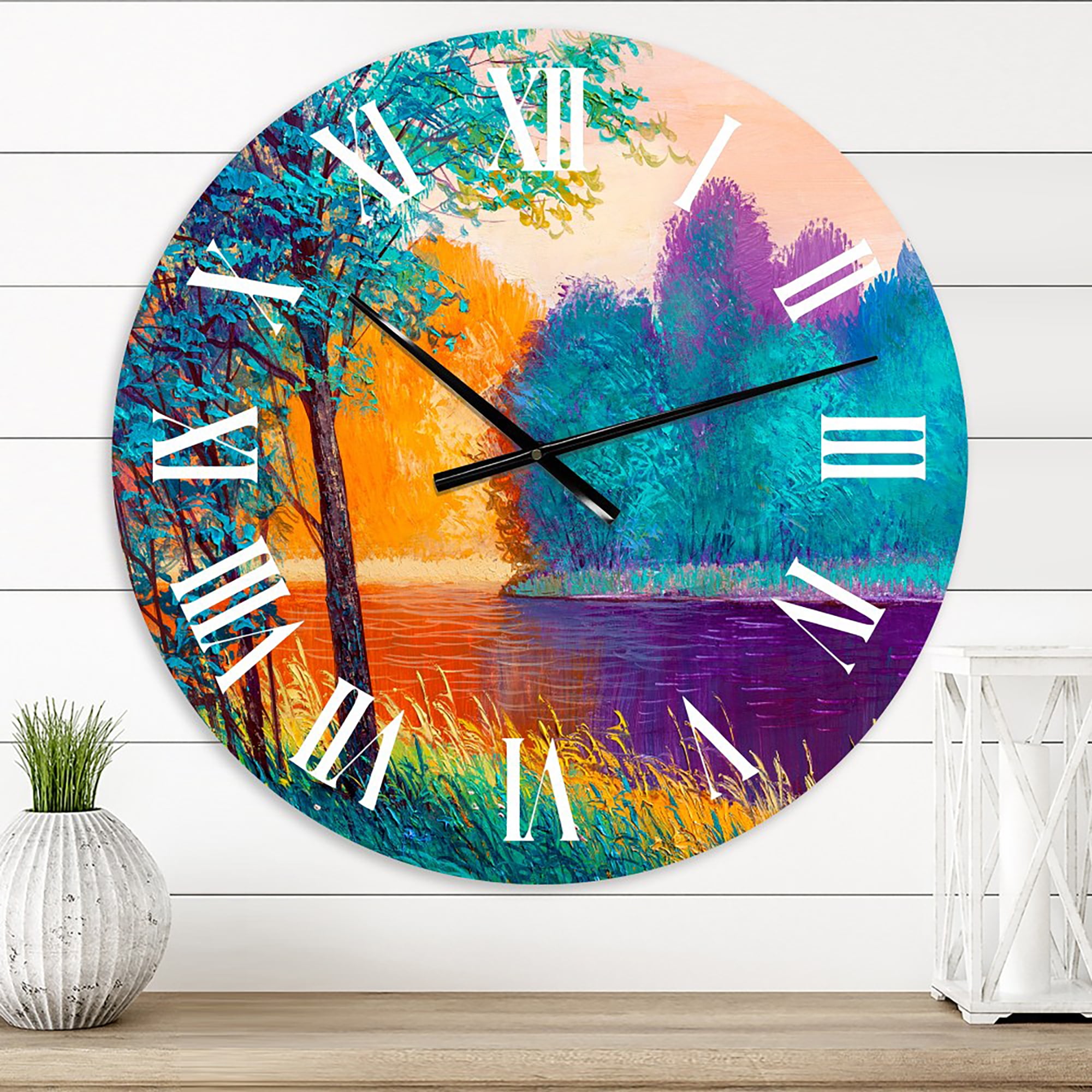 Designart 1 in Quartz Traditional Wall Clock