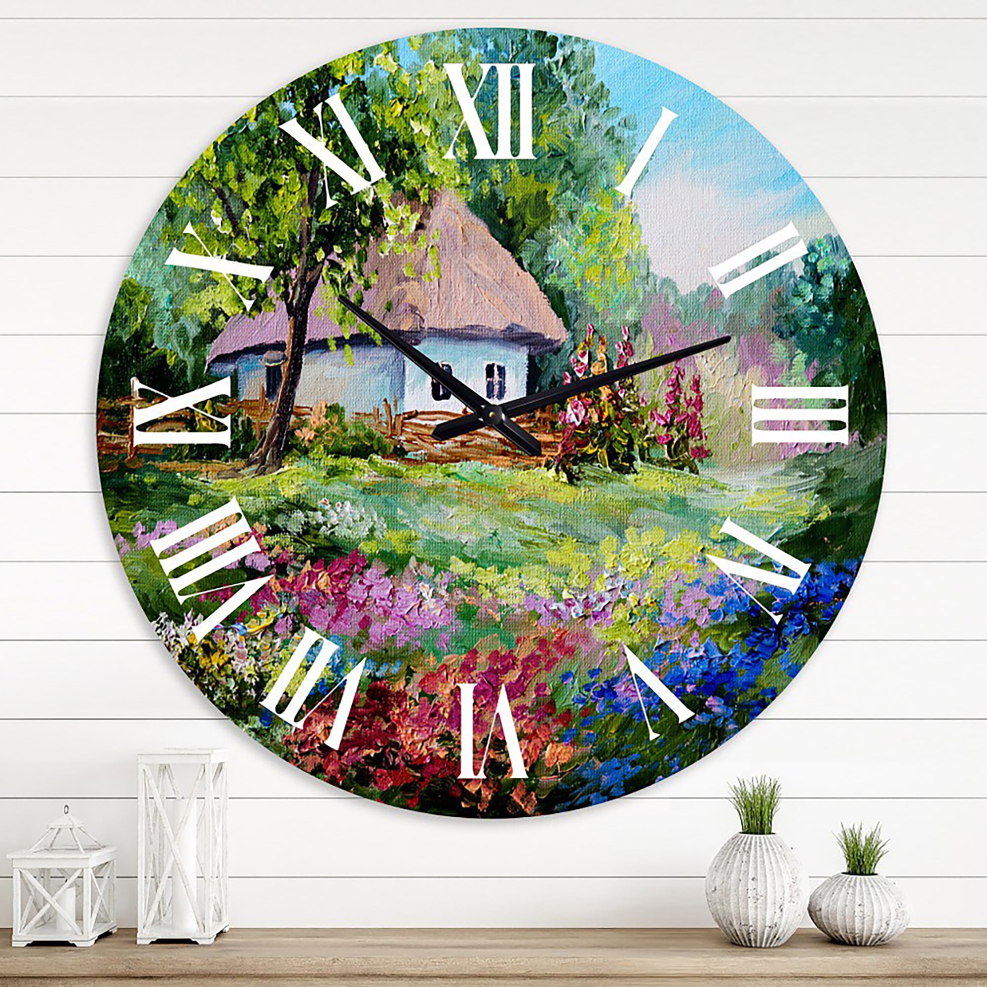 Designart 1 in Quartz Traditional Wall Clock