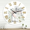 thumbnail image 1 of Designart 1 in Quartz Traditional Wall Clock, 1 of 5