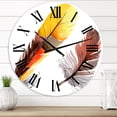 thumbnail image 1 of Designart 1 in Quartz Tropical Wall Clock, 1 of 2