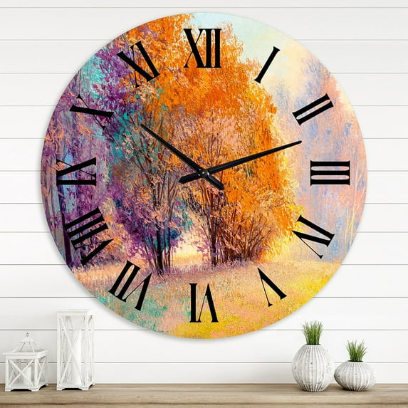 Designart 1 in Quartz Wall Clock
