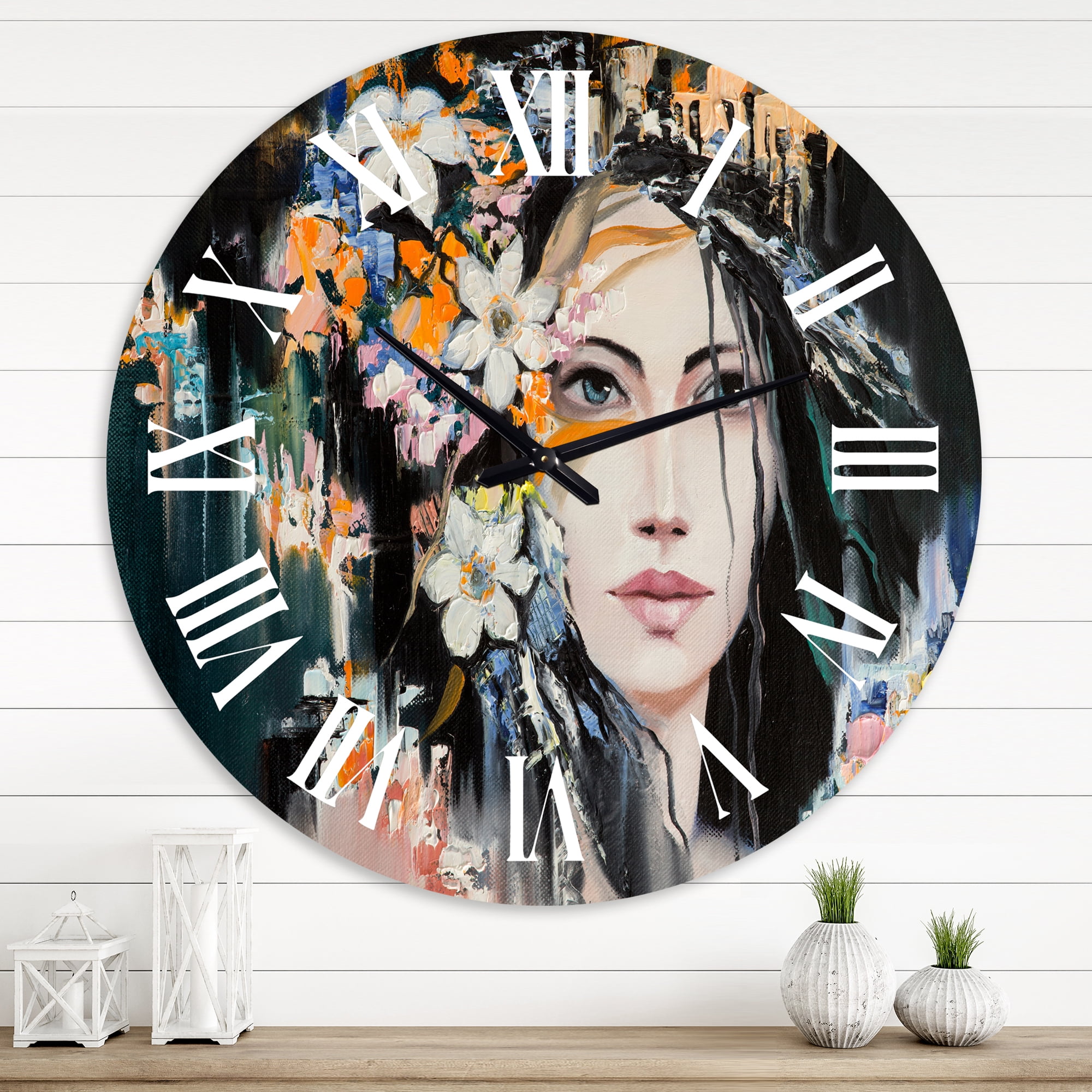 Designart 1 in Quartz Wall Clock