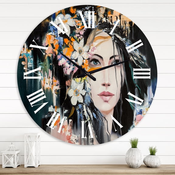 Designart 1 in Quartz Wall Clock