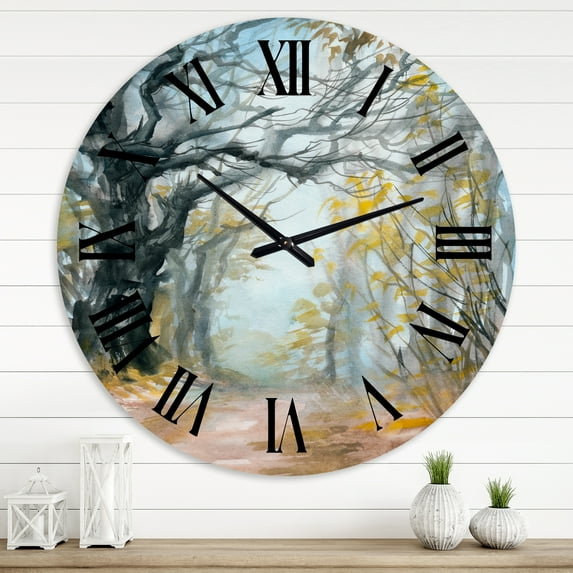 Designart 1 in Quartz Wall Clock