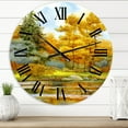 thumbnail image 1 of Designart 1 in Quartz Wall Clock, 1 of 5