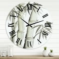 thumbnail image 1 of Designart 1 in Quartz Wall Clock, 1 of 5