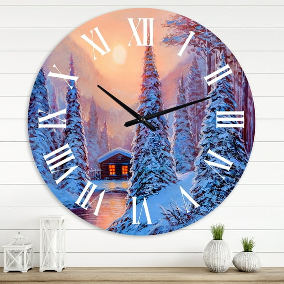 Designart 1 in Quartz Wall Clock