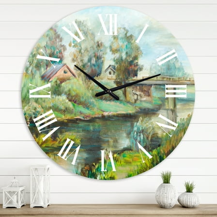 Designart 1 in Quartz Wall Clock