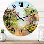 Designart 1 in Quartz Wall Clock