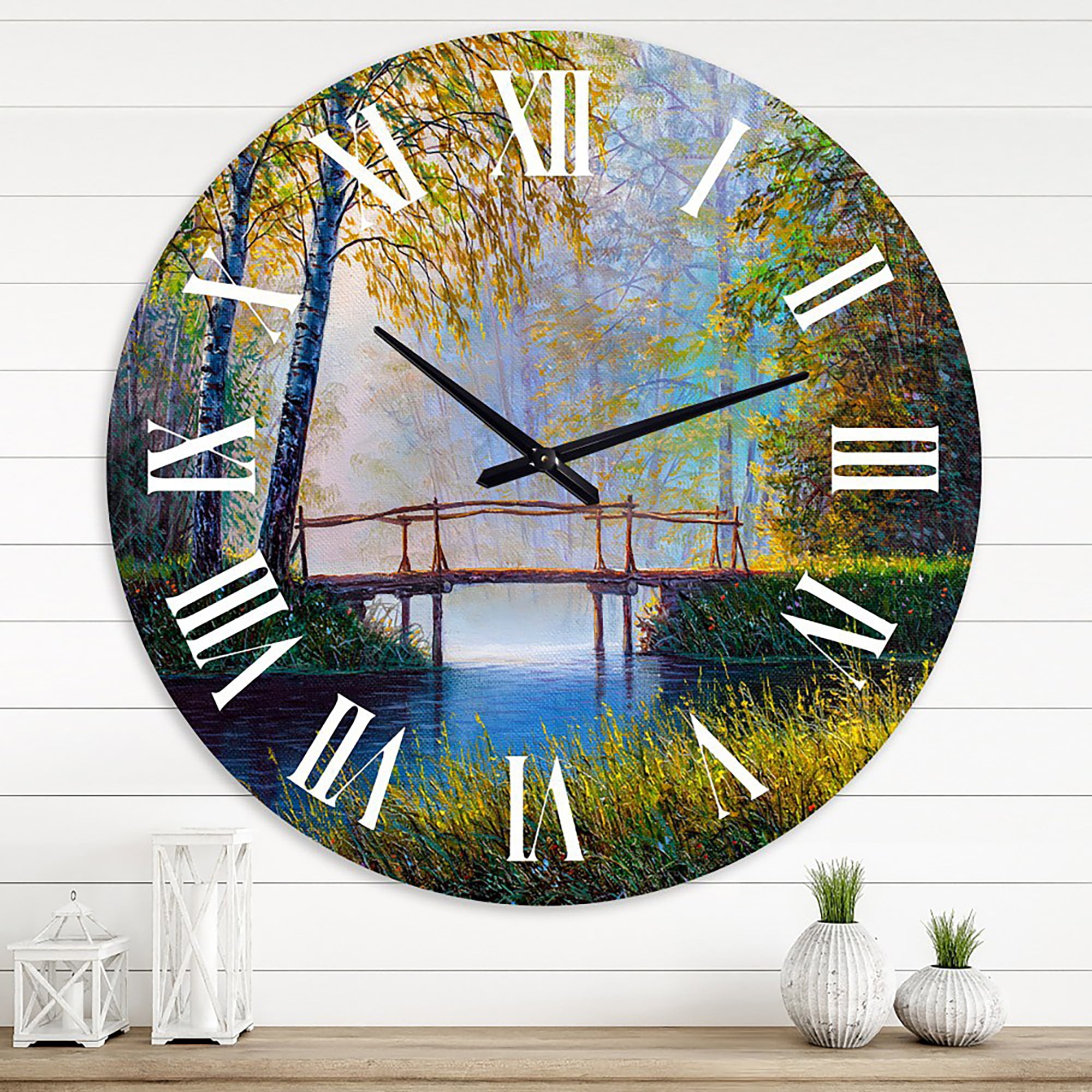 Designart 1 in Quartz Wall Clock