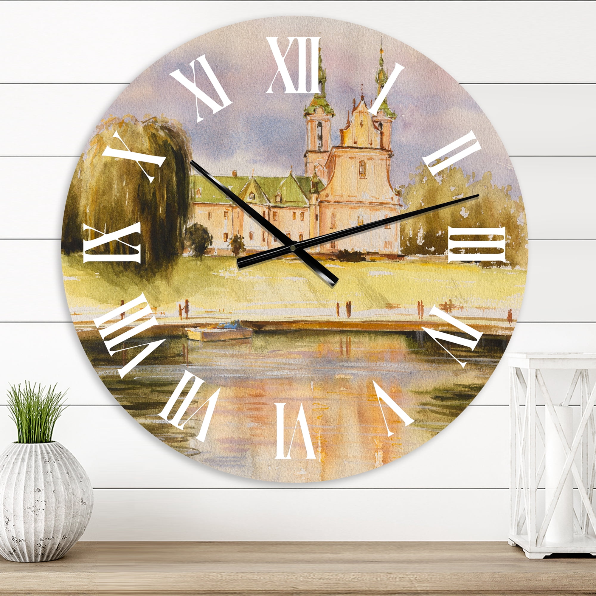 Designart 1 in Quartz Wall Clock