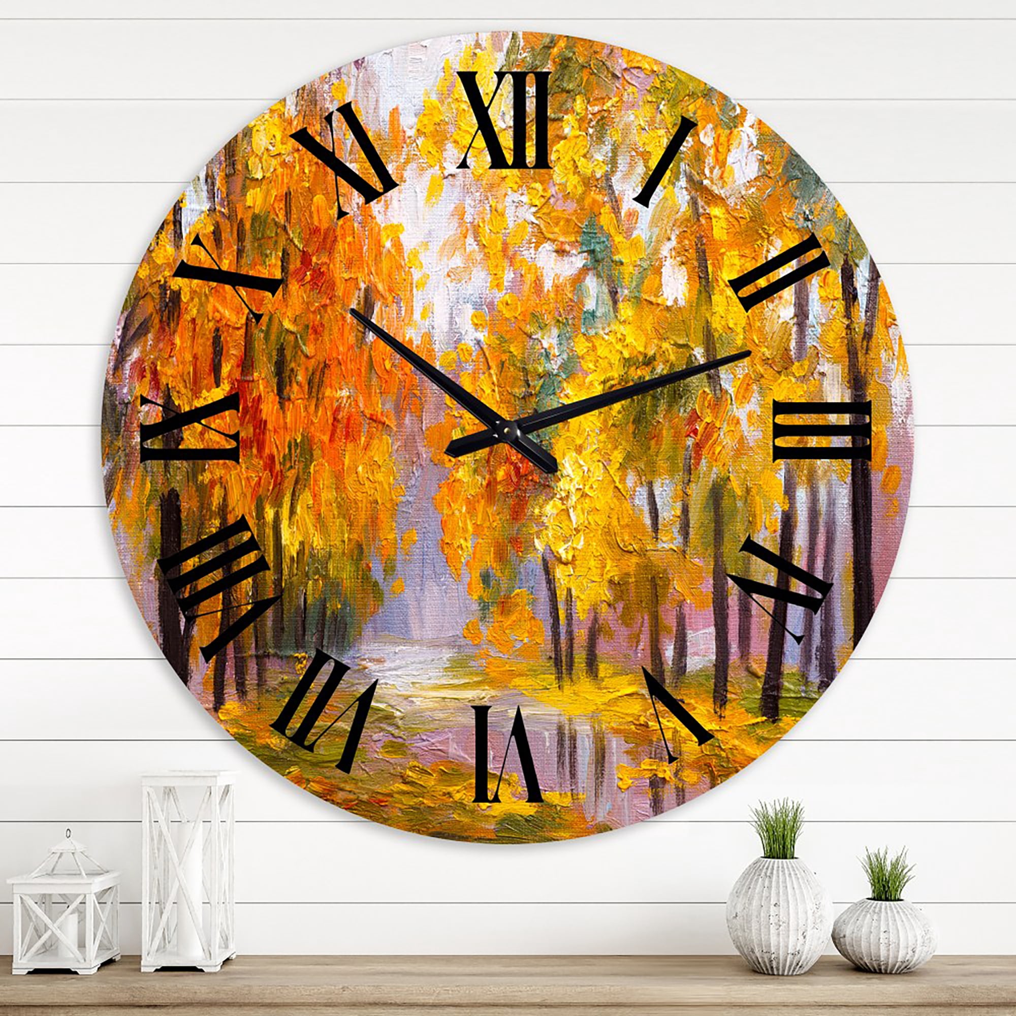 Designart 1 in Quartz Wall Clock