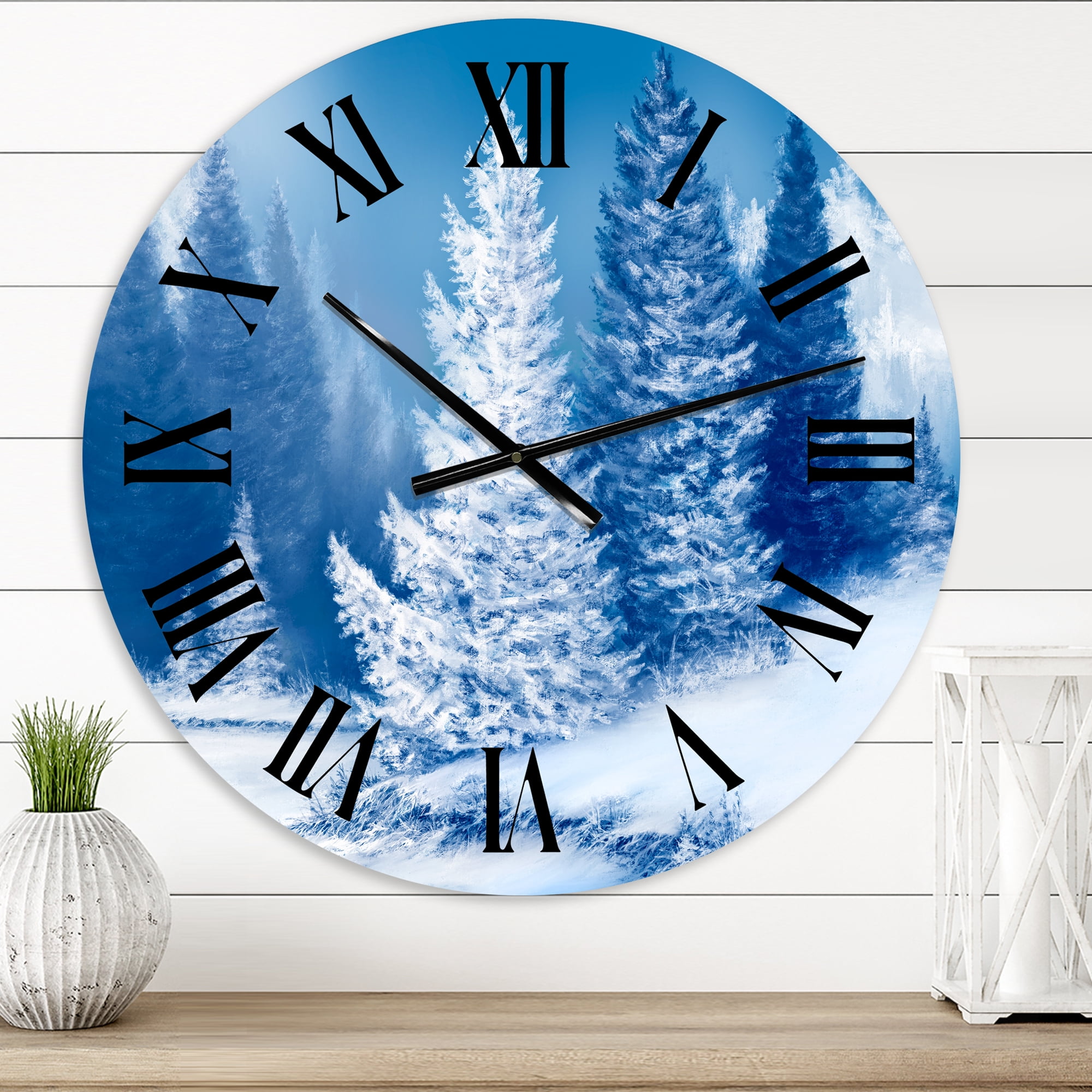 Designart 1 in Quartz Wall Clock