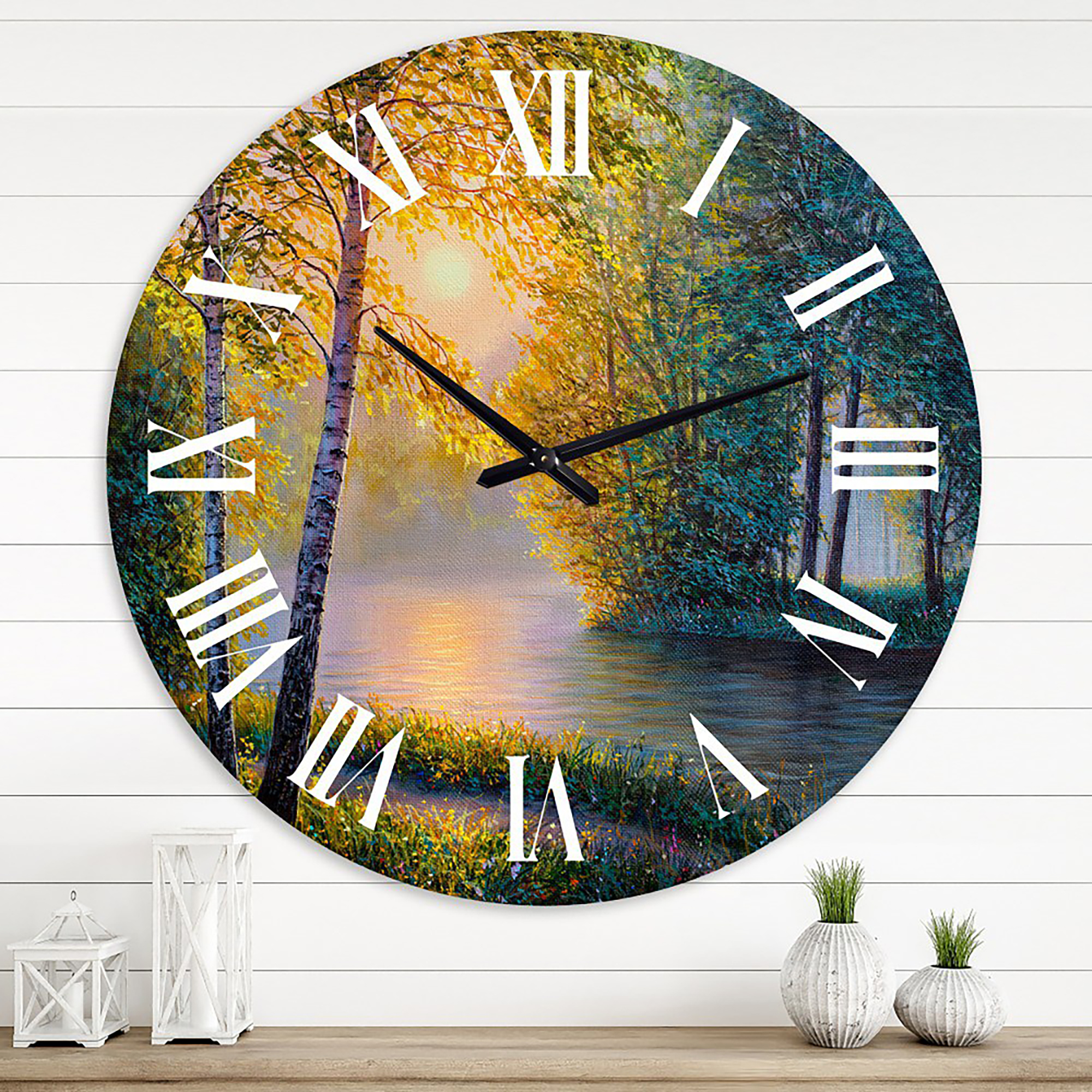 Designart 1 in Quartz Wall Clock
